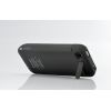 Coque, batterie et stand pour iPhone4 / 4S, 1500mAh, (Noir)