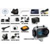 Caméra Sports étanche HD 1080p - 5MP, Harnais poitrine + Multi Kit d'accessoires