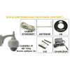 Caméra dôme IP sans fil - 720p, PTZ, zoom optique 3x