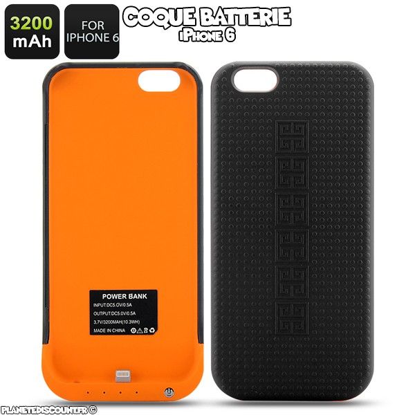 Coque Batterie iPhone 6 - 3200mAh