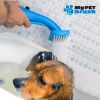 Douchette brosse avec réservoir pour animaux