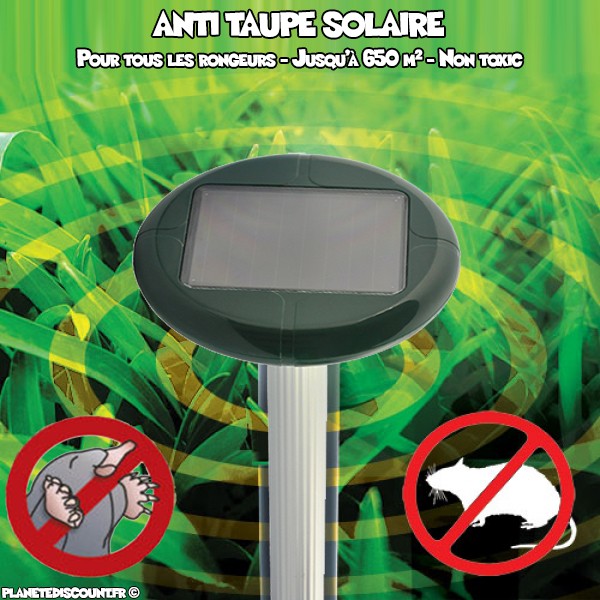 Anti-taupes - Achat / Vente anti rongeurs solaire ultrasons pas cher