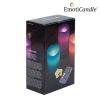 Pack de 3 bougies led parfumées multicolore avec télécomande