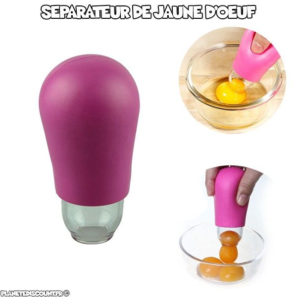 Séparateur de jaune d'oeuf innovant