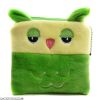 Porte-monnaie peluche 3D - hibou