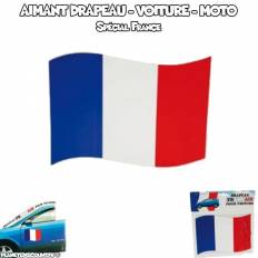 Aimant drapeau français pour voiture