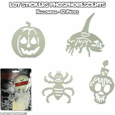 Stickers phosphorescents spécial Halloween