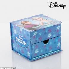 Boite à musique La Reine des Neiges Joyeuses Fêtes avec Olaf Disney Store Jakks Anna Elsa bijoux
