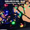 Guirlande de noël multicouleur - 96 LED