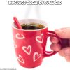 Tasse Mug avec motif coeur et petite cuillère