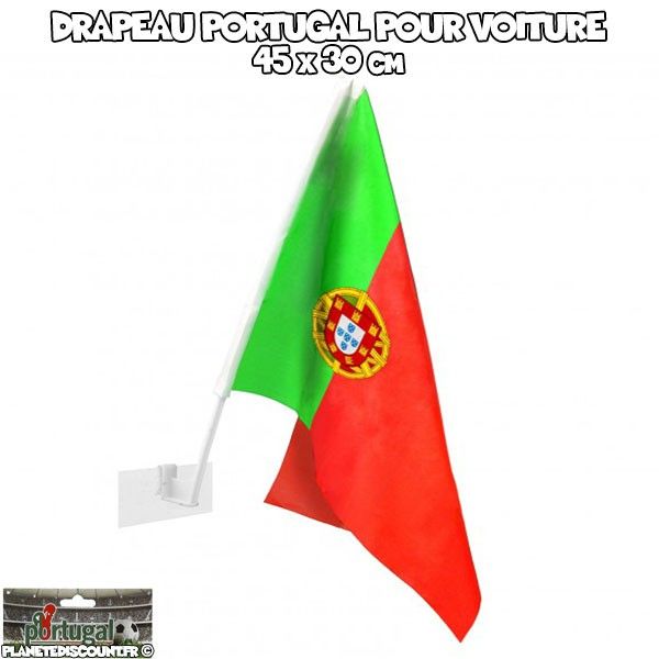 Drapeau Supporter - Achat / Vente drapeau voiture du Portugal pas cher