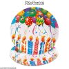 lot de 6 assiettes en carton anniversaire