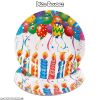 lot de 6 assiettes en carton anniversaire