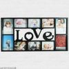 Tableau Love avec 10 cadres photo