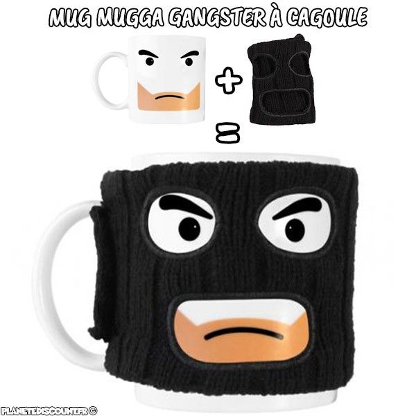  Mug gangster Mugga à cagoule