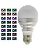 Ampoule E27 LED 16 couleurs avec télécommande