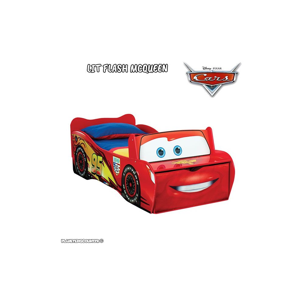 Voiture d'enfant électrique Disney Cars Flash McQueen