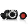 Caméscope numérique HD 720p de poche + objectif zoom optique télescope