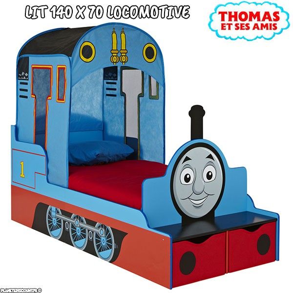 Lit enfant Thomas le Train La Locomotive