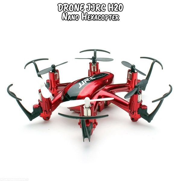 Drone JJRC H20 nano hexacopter Headless Rouge