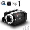 Caméscope numérique HD 720p de poche + objectif zoom optique télescope