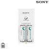 Chargeur de piles SONY avec piles rechargeables AA 2100mAh