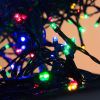 Guirlande de noël à piles multicouleur 48 LED