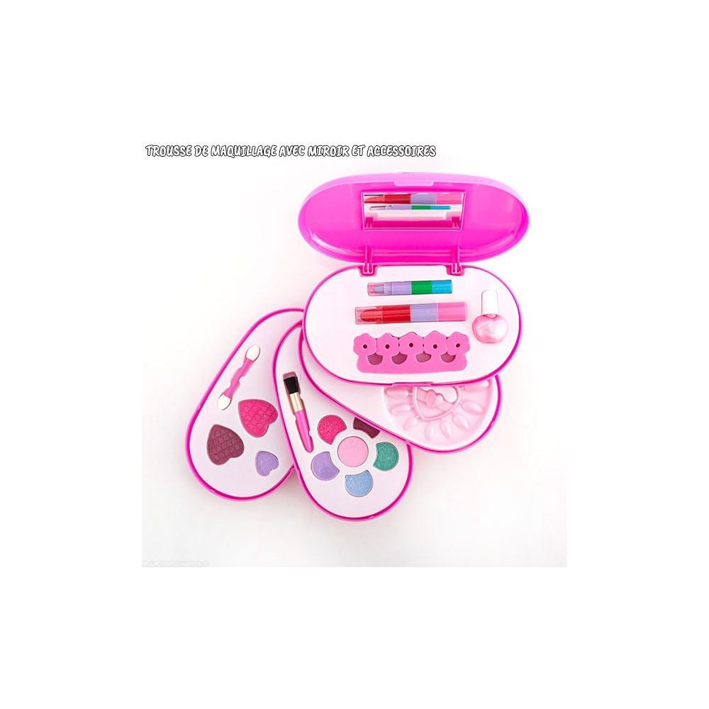 Set maquillage - Trousse maquillage avec miroir pour enfants pas cher