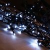 Guirlande de noël à piles 192 LED blanches