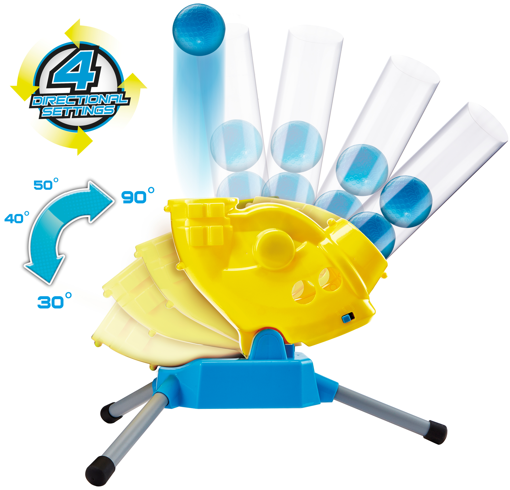 Balle de Baseball Ou Softball à Fossettes de 9 Ou 12 Pouces pour Machine à Lancer Pratique de Frappe Vert Fluorescent