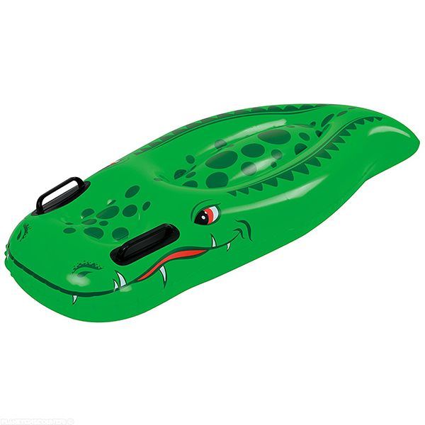 Bouée surf gonflable crocodile 100 x 54 cm