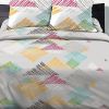 Housse de couette 100% coton 240x260 cm Desilia multi