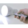 2-en-1 Ampoule LED et lampe de poche - 4 Watts, Télécommande, E27