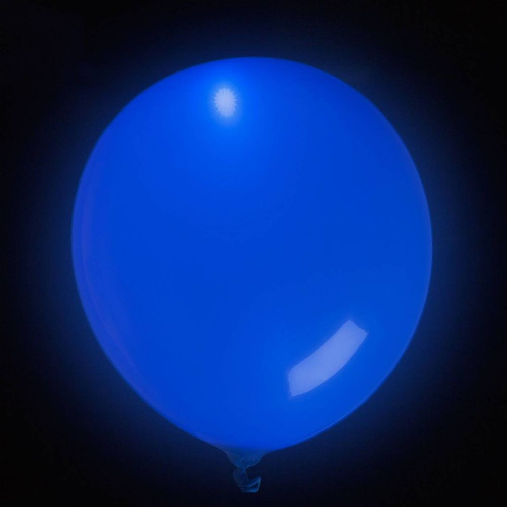 Ballons LED - Achat Ballons lumineux x10 couleur Bleu pas cher