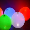 Ballons LED lumineux Blanc x10