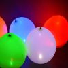 Ballons LED lumineux Rouge x10
