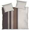 Parure de lit 220x240 cm microfibre Trio Choco