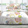 Parure de couette 3pcs 240x220 cm 100% coton Floriane