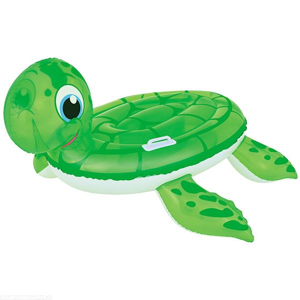 Bouée tortue gonflable 140x140 cm avec poignées