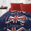 Parure de couette microfibre 220x240 cm Dream In London