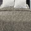 Parure de couette coton 240x260 cm Indara Taupe