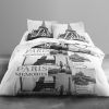 Parure de lit Microfibre 220x240 cm Today Paris Memories