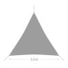 Voile d'ombrage triangulaire 3.6 mètres