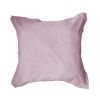 Taie d'oreiller 100% coton 75x75 cm Today Poudre de Lilas