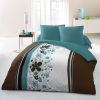 Parure de couette microfibre 220x240 cm Celadon