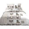 Parure de couette microfibre 220x240 cm Zen Heart