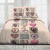 Parure de couette coton Heart