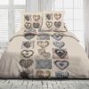 Parure de couette coton Heart