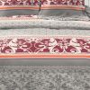 Parure de couette coton Haussmann Corail