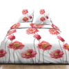 Parure housse de couette coton Peony